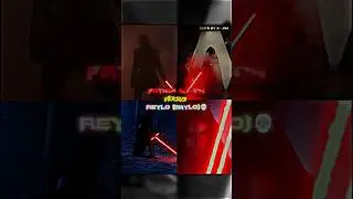 Anakin Skywalker & Luke Skywalker Vs Kylo Ren & Rey Palpatine #StarWars #WIS #animalihavebecome