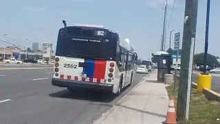Houston metro ride: 82 Westhimer From Gessner Rd to dunvale Rd 2024-25 XD40 #2582 