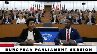 LIVE NOW : Bobi Wine In  EU Parliament With Dr Sarah Bireete Ugandan Govt Telabiseko
