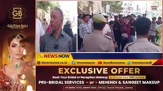 Locals blocked road outside house of MLA Kishtwar Shagun Parihar over grazing permit issue forcattle