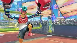 5 Minutes Of ARMS Volleyball (60 FPS) Nintendo Switch