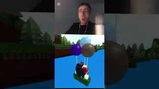 Нуб взлетел в роблокс #youtube #roblox #golem #minecraft #games #майнкрафт #memes #noob