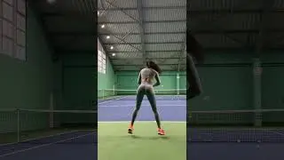 Bojana Jovanovic in Tipsarevic Tennis Academy #tennis #tennisplayer #serbia #tipsarevic