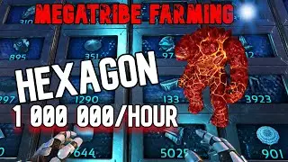 Megatribe Life #3 - Hexagon Farming....That didnt go Well 😨   | UNLUCKY | Ark Official PvP  🍭