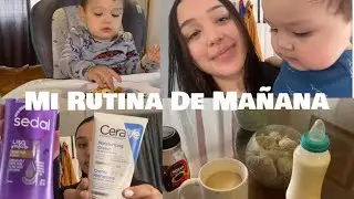 Rutina De Mañana Con mi  bebé de 1 año 🍼☕️ #rutinademañana #momvlog #bebesaurio #baby #desayuno