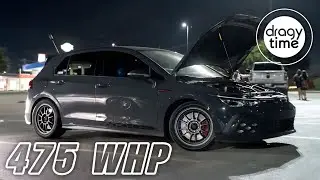 475 WHP VW Golf 8 GTI | STOCK ENGINE | Extreme fast from 100-200 Km/h & 60-130 mph