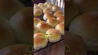 Sourdough burger buns are so soft and fluffy!