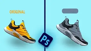 Color Changing Effect |  How To Change Shoes & Bag color in Photoshop| Subject Color change