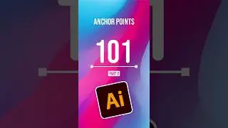 Level Up Your Skills with Anchor Points in Illustrator Part 2 #adobeillustrator #illustratortips