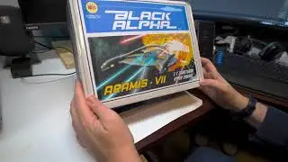 Aramis VII resin star ship model by Marshall Models