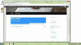 How to Set Up a Blog - Overview of WordPress Admin Area