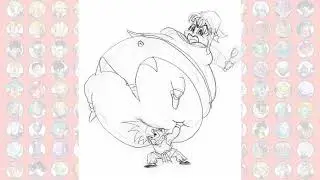 Videl and Pan Dragon Ball as Fat Parody