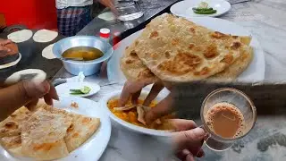 Morning Bengali Breakfast | Amazing porota making style | Bangladeshi Food