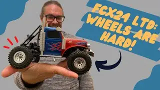 FCX24  Limited RC car - First Mod! Hobby Soul Wheels! Slammed!