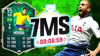 THE CHEAP GARRINCHA!! SHAPESHIFTERS LUCAS MOURA 7 MINUTE SQUAD BUILDER!! - FIFA 20 ULTIMATE TEAM