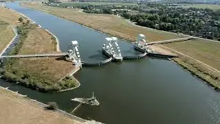 4K film, de stuw bij Driel