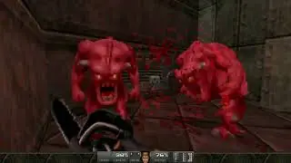 Doom With Mods: Back to Saturn X E2, Map 01 Shadow Port