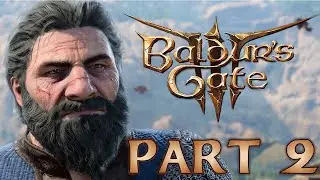 D&D, CRPG & Baldur's Gate Newbie Plays Baldur's Gate 3 Part 2-Disastrous Dwarf Cleric Tactician Run