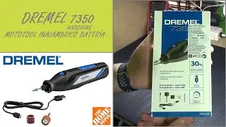 Dremel 7350 Mototool Inalámbrico Batería Unboxing