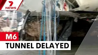 Sinkhole delays the opening of the M6 tunnel | 7NEWS