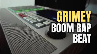Making a GRIMEY Boom Bap Beat on the MPC Live 2 (Studio Vlog 2)