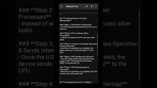 Interrupt-Driven I/O Cycle Explained: How Modern Computers Handle I/O Efficiently