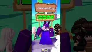 I gave her HOW MUCH?! because she was subbed to snoof #plsdonate #roblox #donating #viral