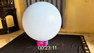 TIMER TEST! Balloon Pump Until They Burst (12&rdquo;&rarr;36&rdquo;) &mdash; Fastest Popping Record!? 💥⏱️