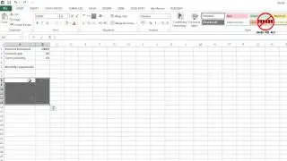 Excel: одна таблица входных данных
