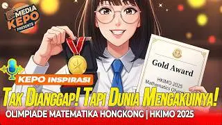 BIAR DUNIA YANG BICARA! UNBOXING GOLD AWARD! MEDALI EMAS OLIMPIADE MATEMATIKA | HKIMO 2025 (PART II)