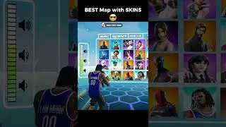 THE BEST MAP with SKINS in Fortnite #foryou #fortnite #1v1