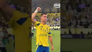 Ronaldo just announced his RETIREMENT? #ronaldo #retirement