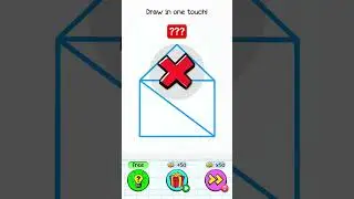 Only Geniuses Can Solve This Puzzle! 🧠 #linepuzzle #drawinonetouch #puzzlegame #shorts #brainteaser