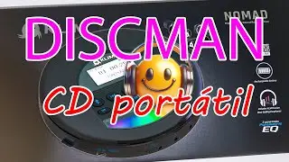 DISCMAN: REPRODUCTOR CD PORT&Aacute;TIL ⭐ Con Bluetooth y radio
