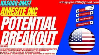 POTENTIAL BREAKOUT : AMST STOCK ANALYSIS | AMESITE INC STOCK