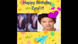 Happy Birthday Zyra :)
