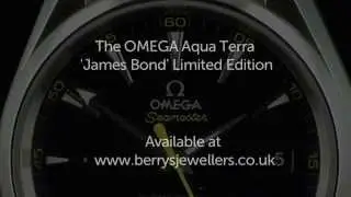 Omega Seamaster Aqua Terra 'James Bond' Limited Edition Watch