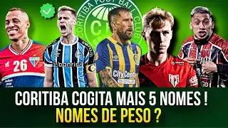 💚😱PACOTÃO DE 4 NOMES QUE CONVERSAM COM O CORITIBA PARA 2026! REFORÇOS CHEGANDO E MAIS