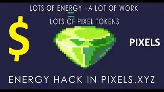 FREE energy in Pixels! 😎🚀 Energy Hack in Pixels!