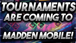 DRAFT TOURNAMENTS ARE COMING TO MADDEN MOBILE 20!