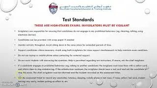 EmSAT Invigilation Guide