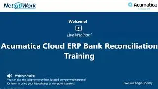 Обучение сверке банковских счетов Acumatica &mdash; Acumatica Cloud ERP