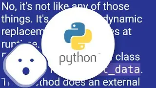 What is monkey patching?