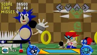 FNF Weird Sonic Funny!!!