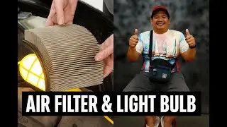 ⚙️ DUMP TRUCK AIR FILTER INSPECTION &mdash; USING A LIGHT BULB TO CHECK FOR HOLES & DAMAGE! 💡