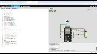Wokwi   Online ESP32, STM32, Arduino Simulator   semaforo/pulsador