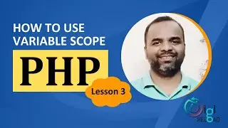 How to use Variable Scope in PHP | PHP Lesson 3 | PHP Tutorial For Beginners in Hindi