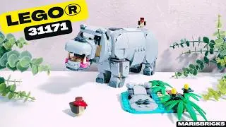 Wild Animals &mdash; Majestic Hippo Toy LEGO 31171 | LEGO Creator 3in1