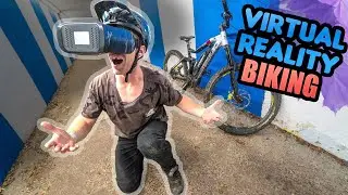 VR BIKING - Езда на горном велосипеде от третьего лица - это безумие!