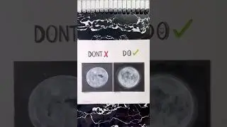 Насколько реалистичной может быть картина полной луны?! 🌕✨🤔